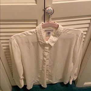 White button up shirt